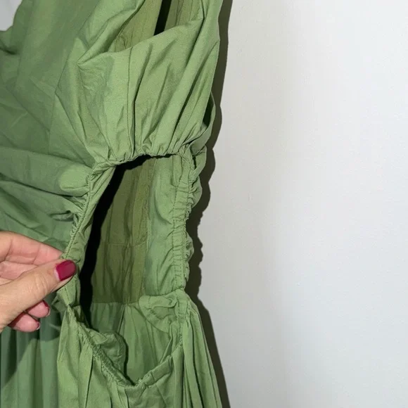 Abercrombie & Fitch One-Shoulder Cutout Maxi Dress - Picture 12 of 16